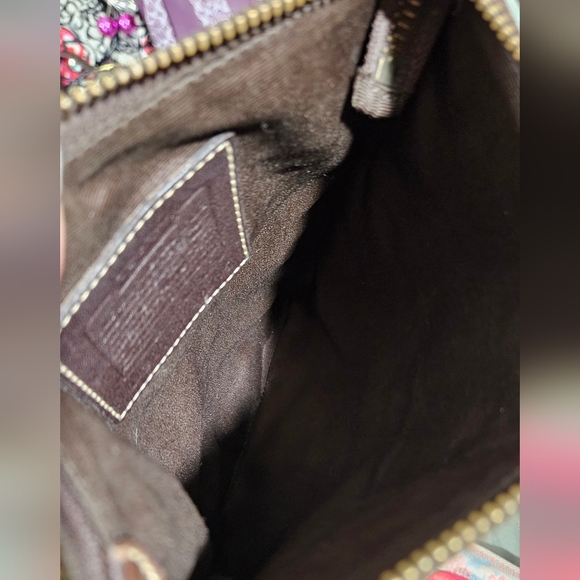 Coach Patchwork 2007 Crossbody Bag & Matching Wristlet - Picture 5 of 11